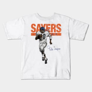 Gale Sayers Chicago Sketch Kids T-Shirt